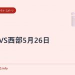 阪神VS西部5月26日