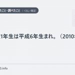 新高校1年生は平成6年生まれ。(2010年4月以降)